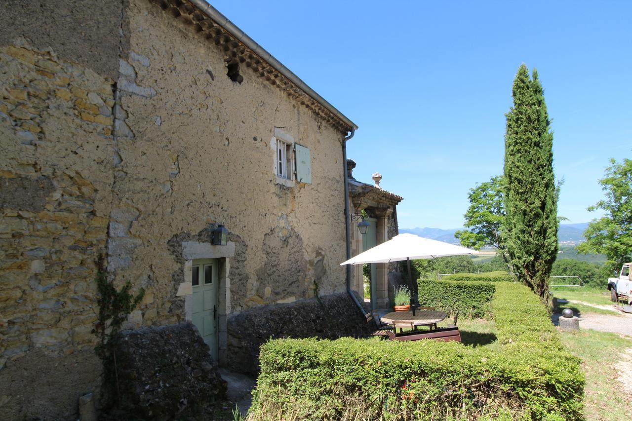 Chateau De Fontblachere Saint-Lager-Bressac Екстериор снимка